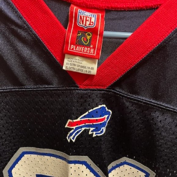 Buffalo Bills Willis Mcgahee Football Jersey Boys XL #21 NFL Players Reebok - Picture 3 of 4